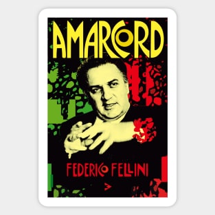 Federico Fellini - Amarcord Sticker